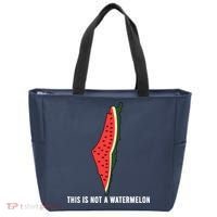 Watermelon This Is Not A Watermelon Palestine Collection Tote Bag thumb 0