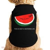 Watermelon This Is Not A Watermelon Palestine Collection Doggie Tank thumb 0