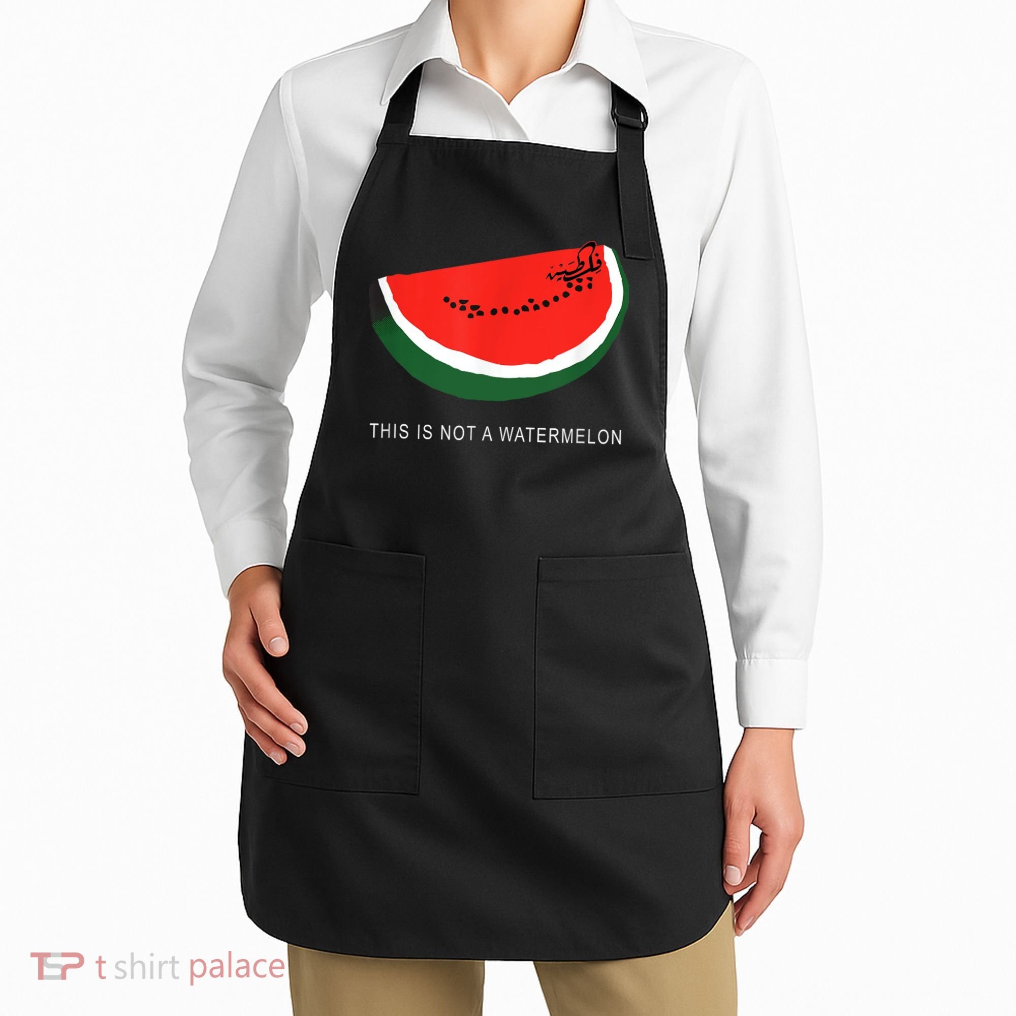 Watermelon This Is Not A Watermelon Palestine Collection Apron