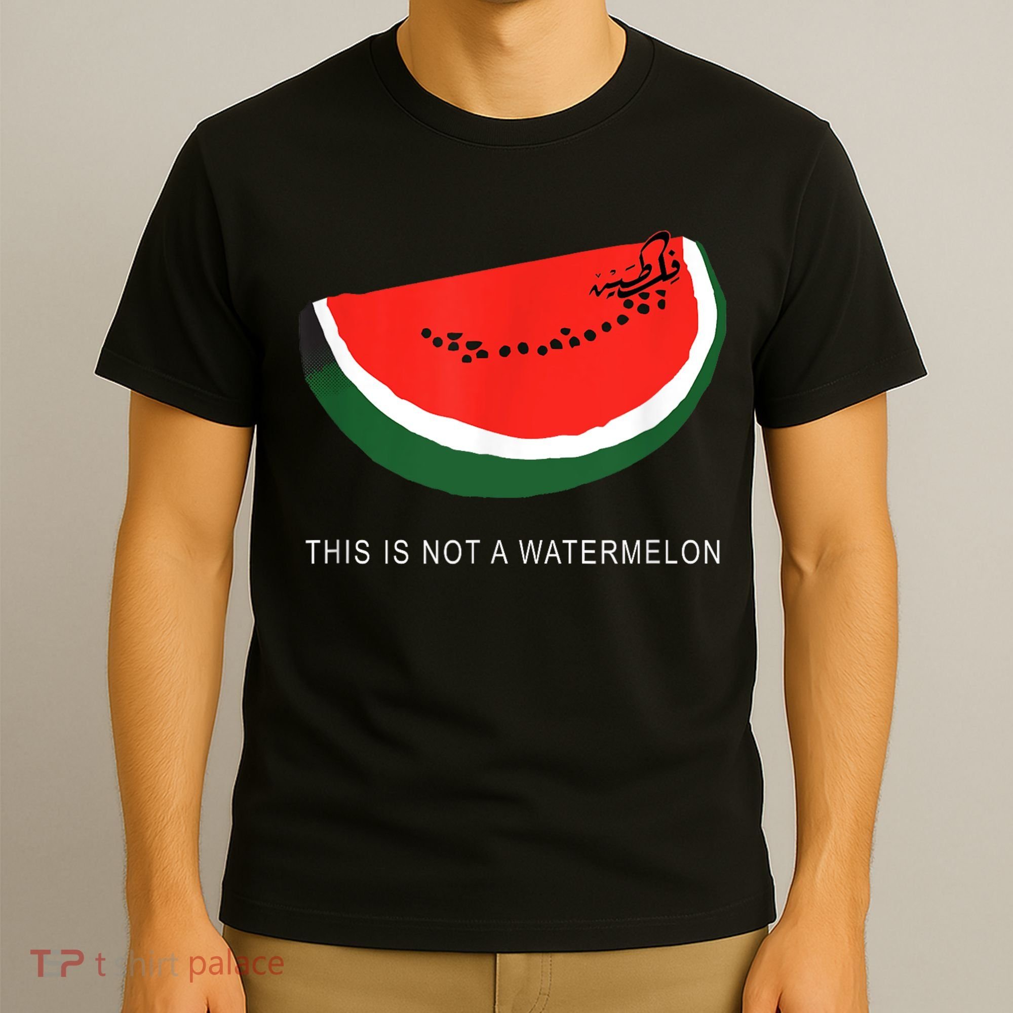 Watermelon This Is Not A Watermelon Palestine Collection T-Shirt