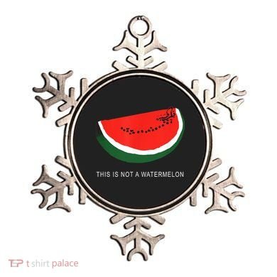 Watermelon This Is Not A Watermelon Palestine Collection Ornament