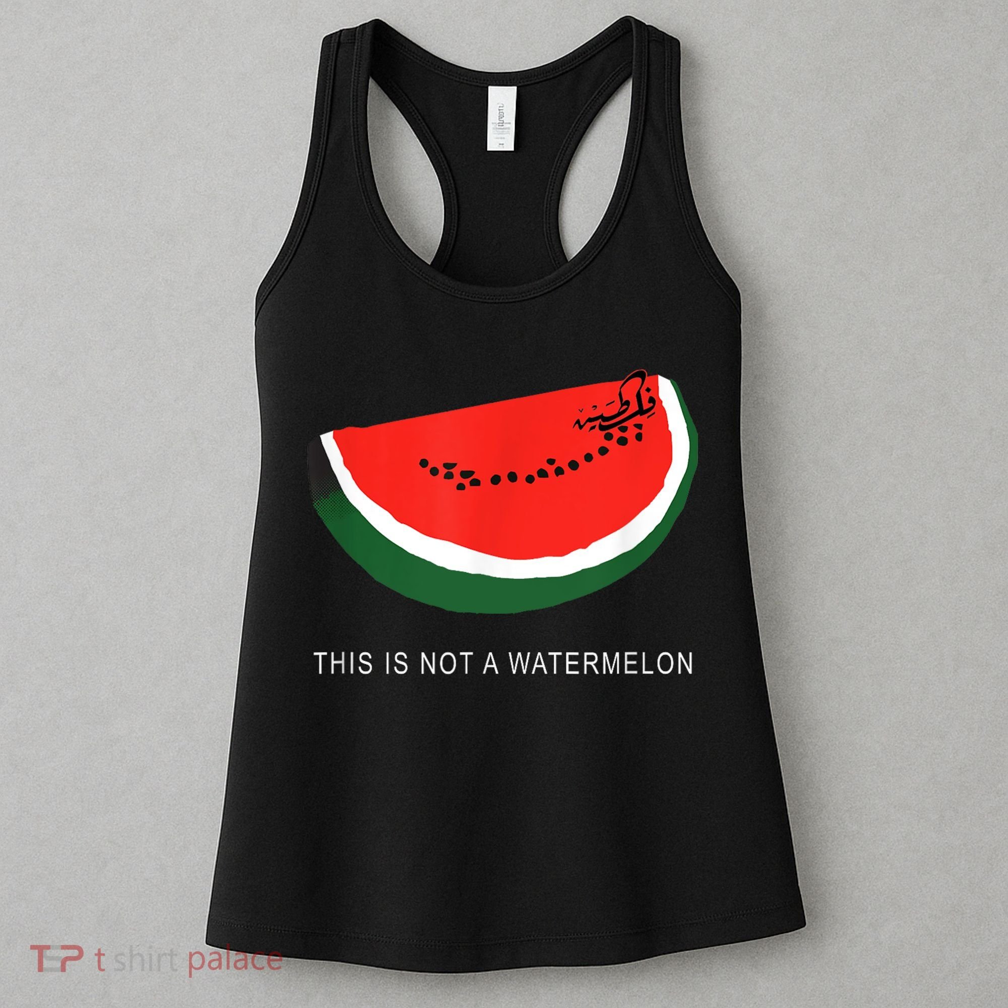 Watermelon This Is Not A Watermelon Palestine Collection Women's Tank Top