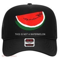 Watermelon This Is Not A Watermelon Palestine Collection Hat thumb 0