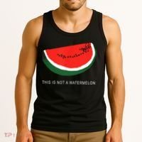 Watermelon This Is Not A Watermelon Palestine Collection Tank Top thumb 3