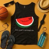 Watermelon This Is Not A Watermelon Palestine Collection Tank Top thumb 4