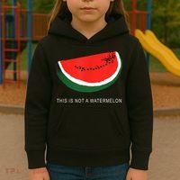 Watermelon This Is Not A Watermelon Palestine Collection Kids Hoodie thumb 3