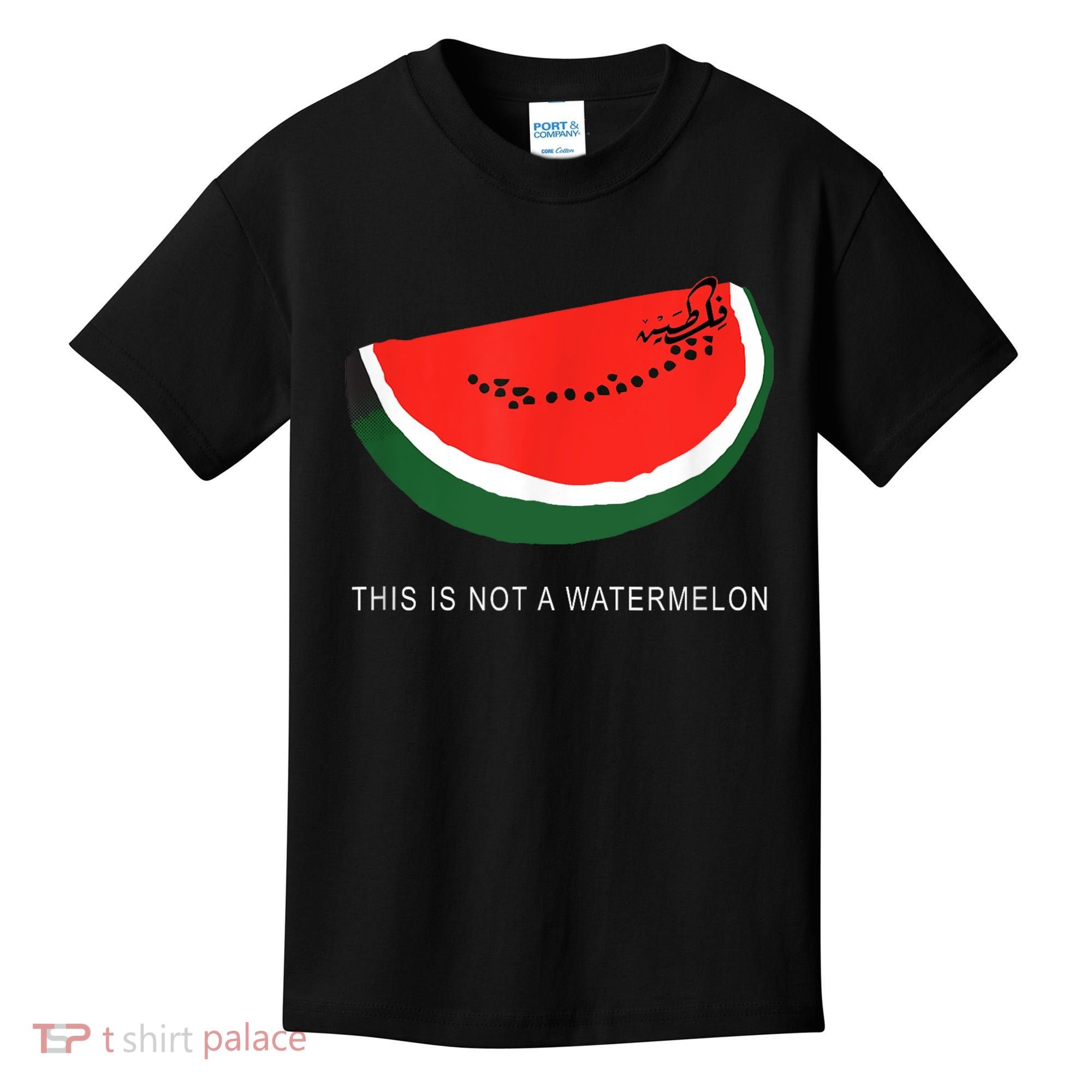 Watermelon This Is Not A Watermelon Palestine Collection Kids T-Shirt