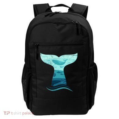 Whale Tail In Waves Orca Ocean Cute Gift Backpack