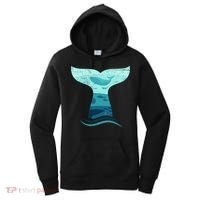 Whale Tail In Waves Orca Ocean Cute Gift Women's Hoodie thumb 0