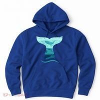 Whale Tail In Waves Orca Ocean Cute Gift Hoodie thumb 0