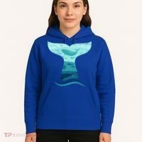 Whale Tail In Waves Orca Ocean Cute Gift Hoodie thumb 5