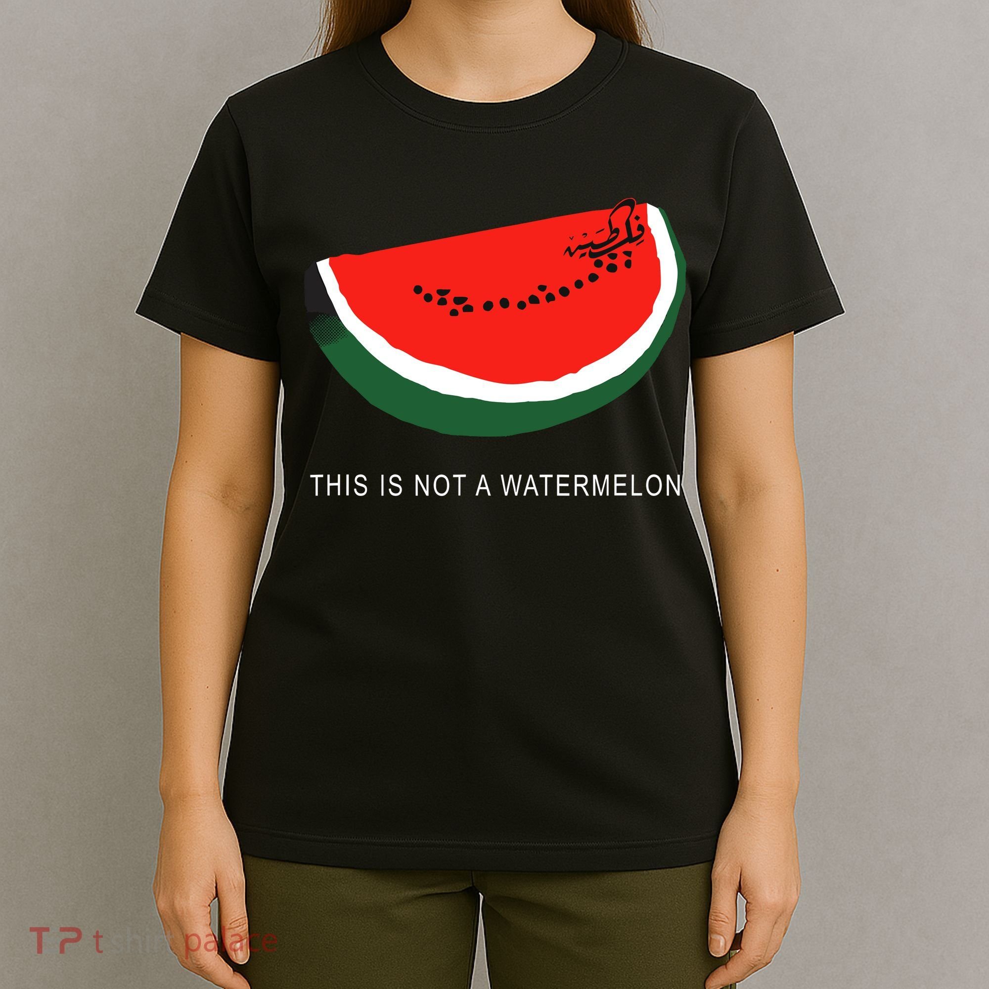 Watermelon This Is Not A Watermelon Palestine Collection T-Shirt