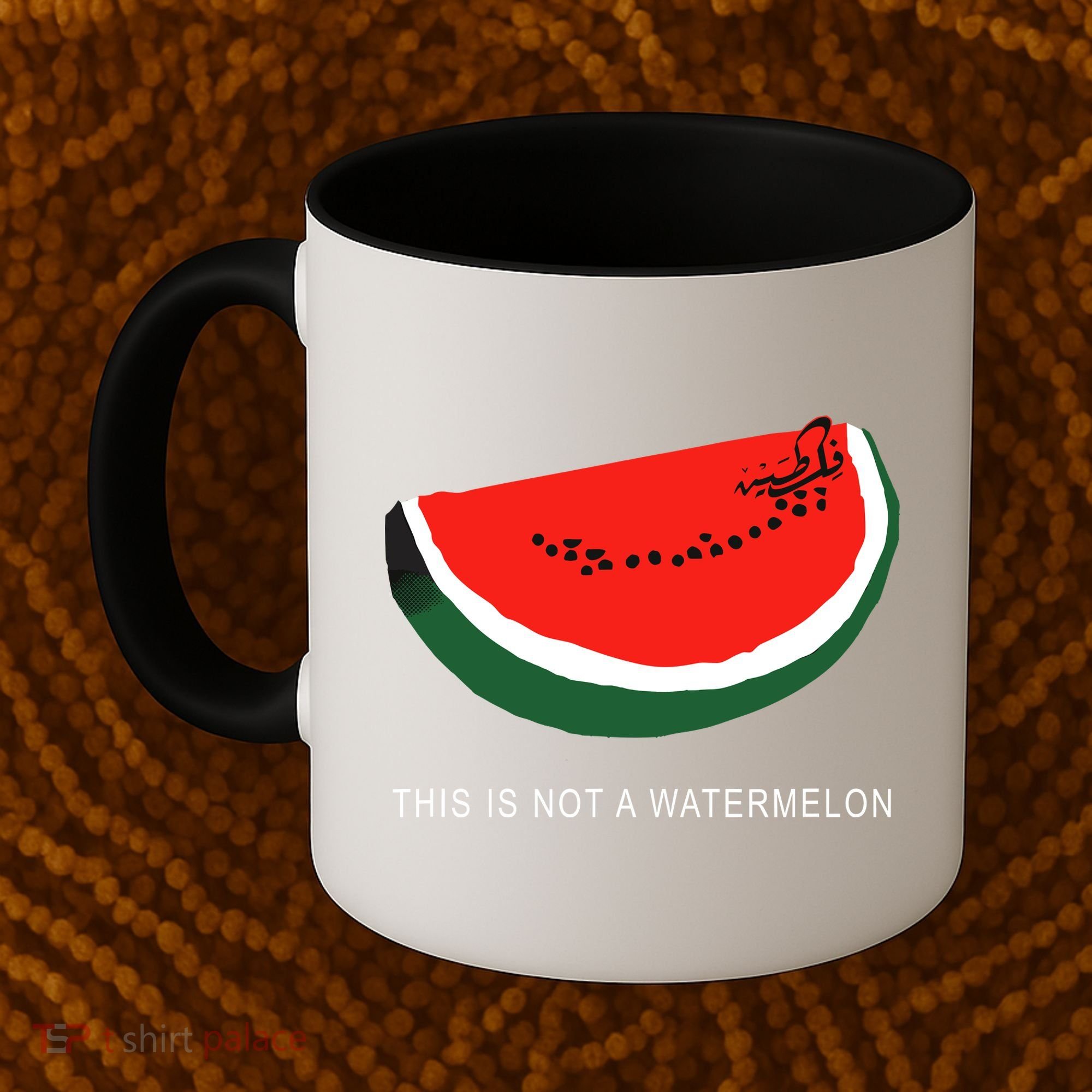 Watermelon This Is Not A Watermelon Palestine Collection Coffee Mug