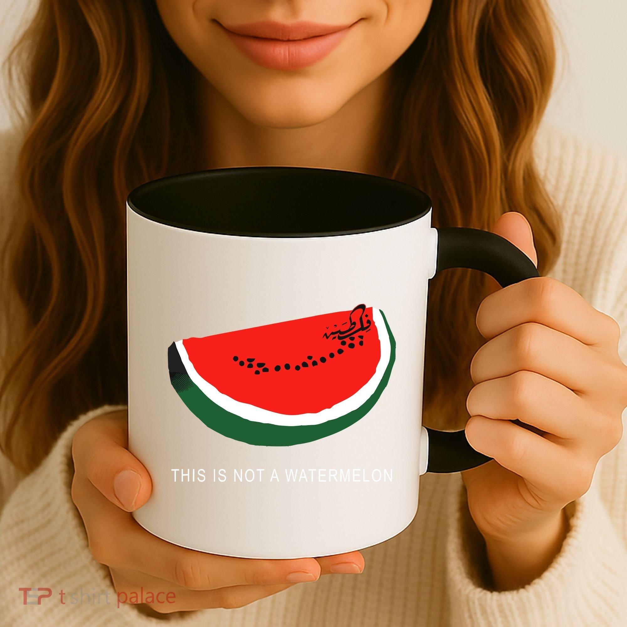 Watermelon This Is Not A Watermelon Palestine Collection Coffee Mug