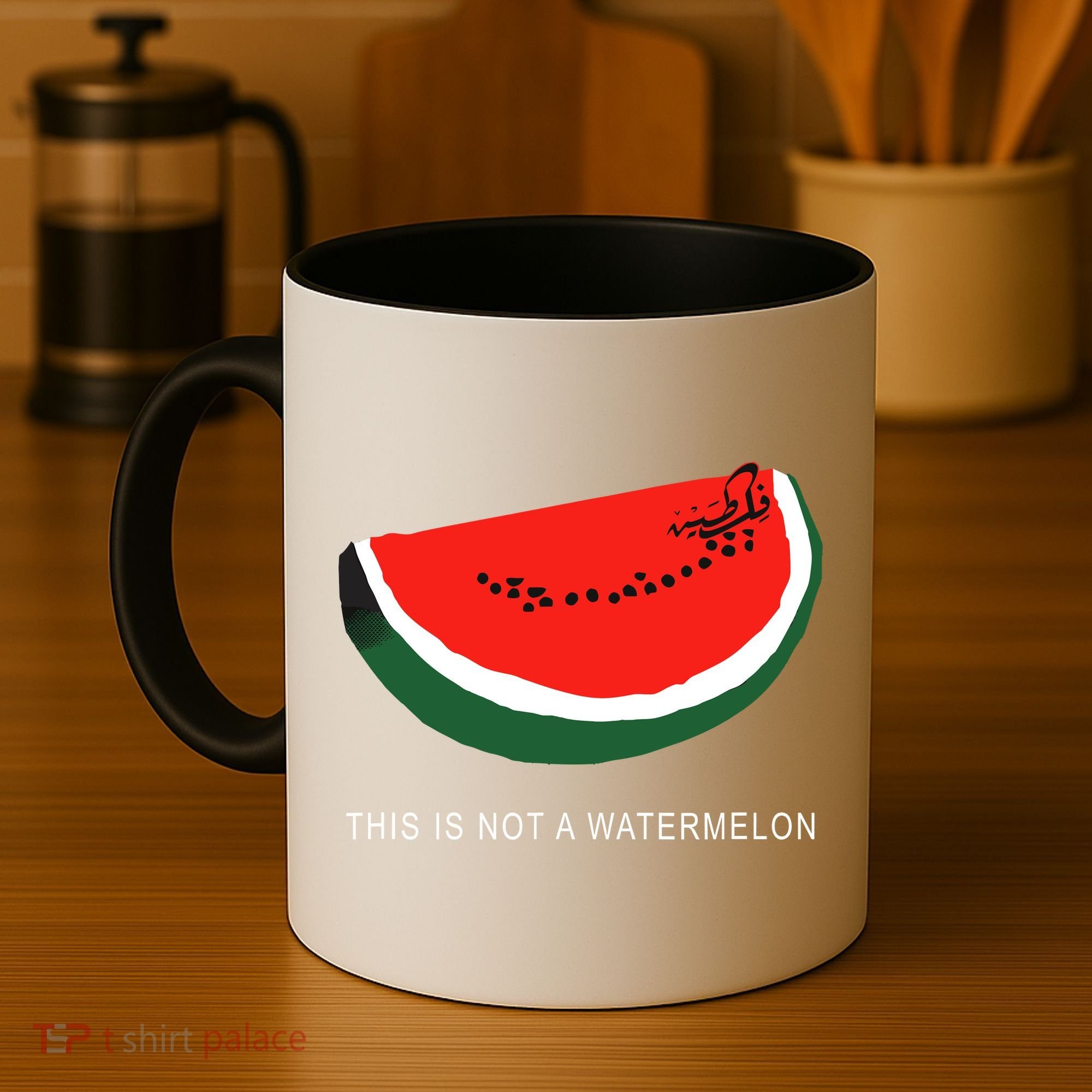 Watermelon This Is Not A Watermelon Palestine Collection Coffee Mug