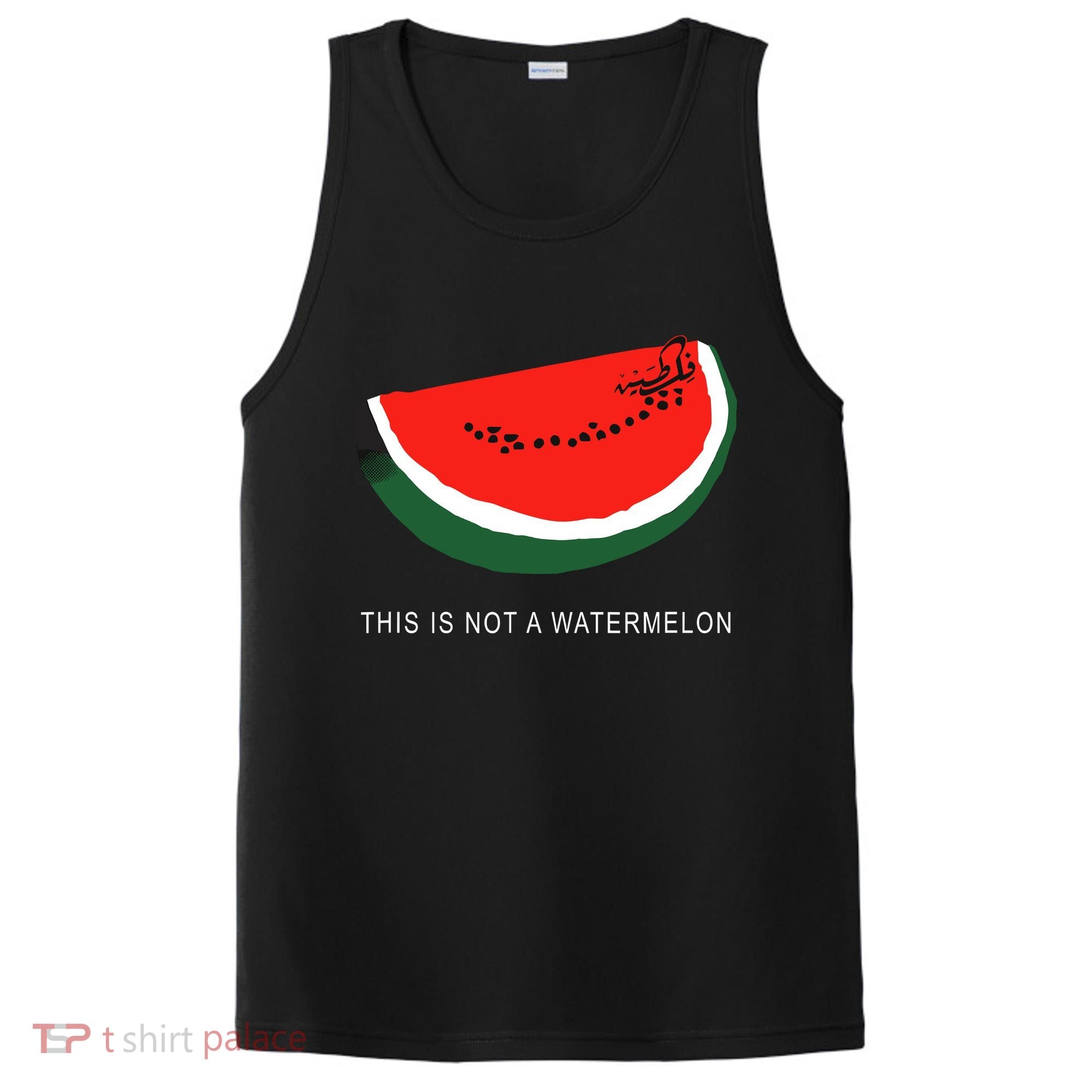 Watermelon This Is Not A Watermelon Palestine Collection PosiCharge Competitor Tank