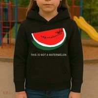 Watermelon This Is Not A Watermelon Palestine Collection Kids Hoodie thumb 3