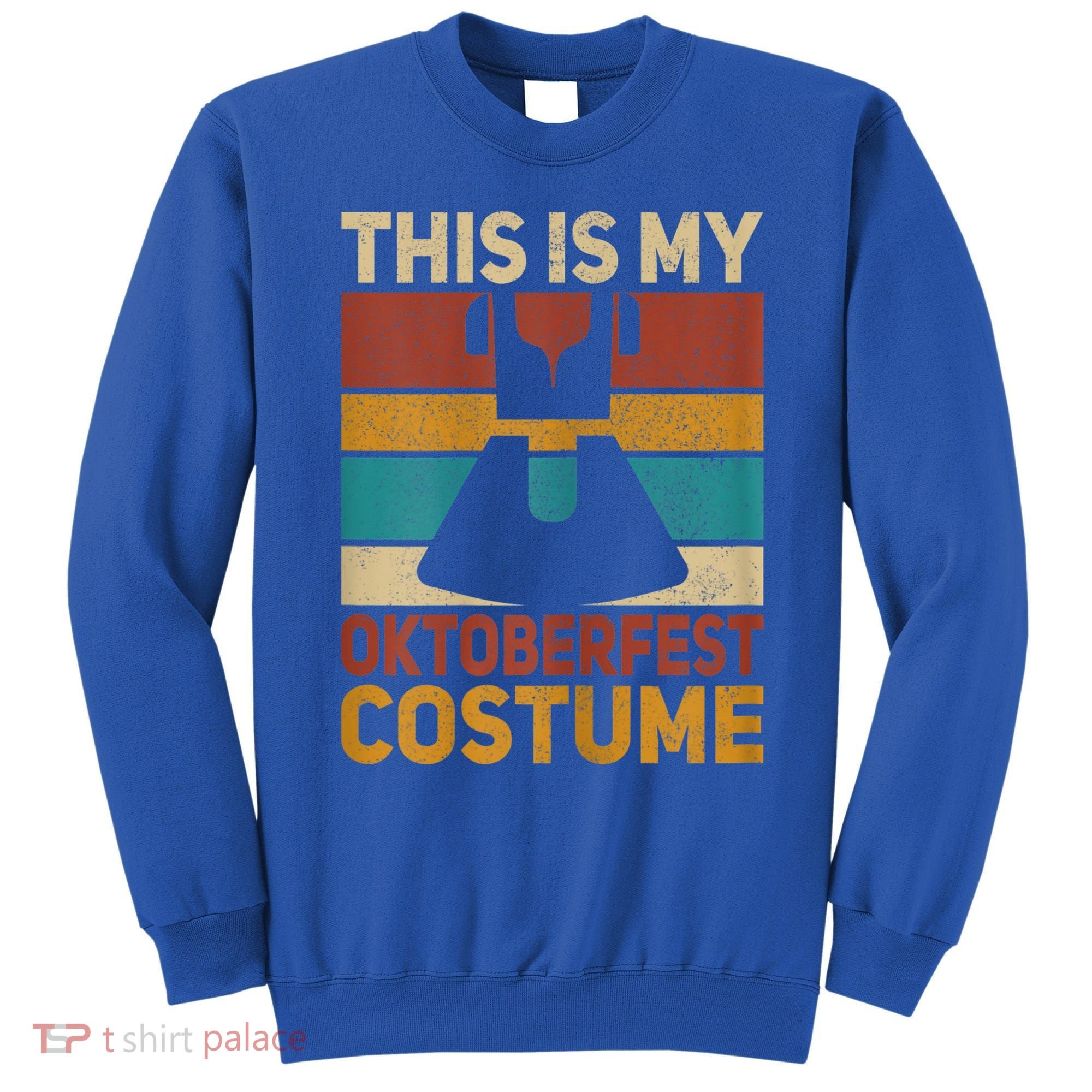 Womens This Is My Oktoberfest Costume Women German Dirndl Outfit Sweatshirt