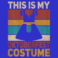 Womens This Is My Oktoberfest Costume Women German Dirndl Outfit Polo thumb 2