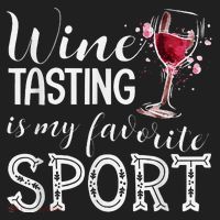 Wine Tasting Is My Favorite Sport Beanie thumb 2