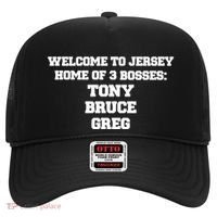 Welcome To Jersey Home Of 3 Bosses Tony Bruce Greg Hat thumb 0