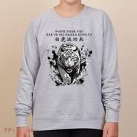 White Tiger Kung Fu Bak Fu Pai Women's Sweatshirt thumb 0