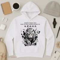 White Tiger Kung Fu Bak Fu Pai Hoodie thumb 3