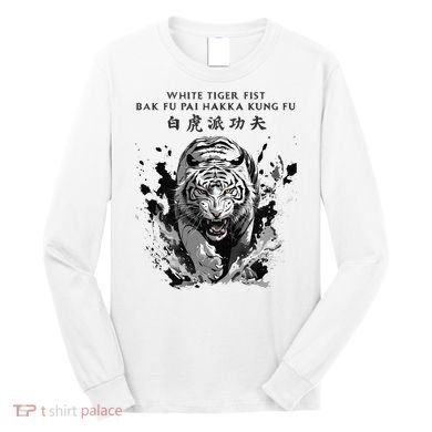 White Tiger Kung Fu Bak Fu Pai Long Sleeve Shirt
