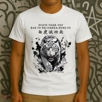 White Tiger Kung Fu Bak Fu Pai T-Shirt thumb 3