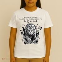 White Tiger Kung Fu Bak Fu Pai T-Shirt thumb 4