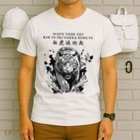 White Tiger Kung Fu Bak Fu Pai T-Shirt thumb 6