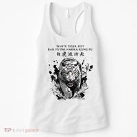White Tiger Kung Fu Bak Fu Pai Women's Tank Top thumb 0
