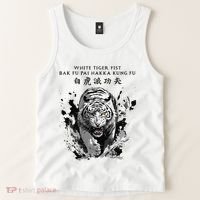 White Tiger Kung Fu Bak Fu Pai Tank Top thumb 2
