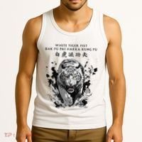 White Tiger Kung Fu Bak Fu Pai Tank Top thumb 3