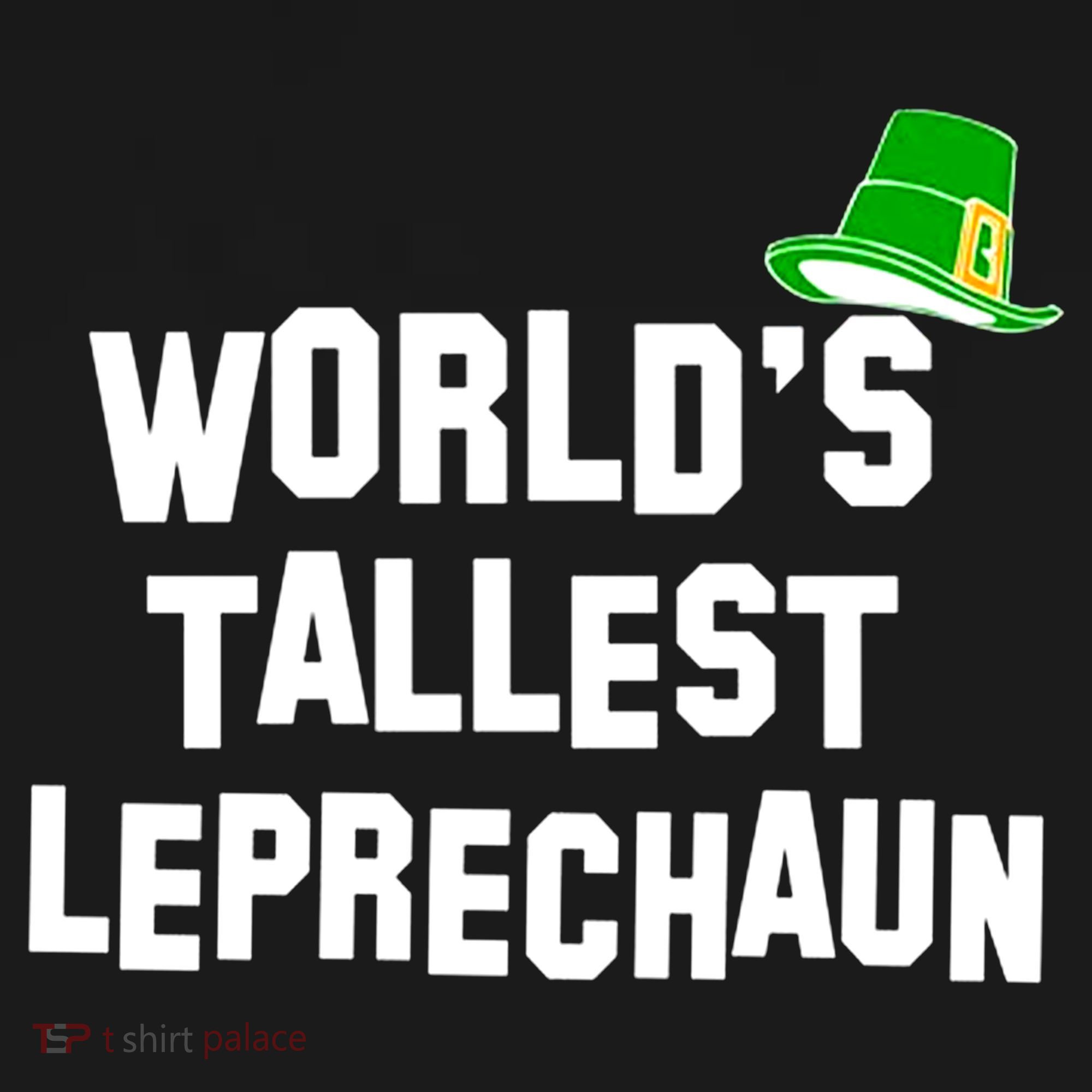World's Tallest Leprechaun Funny Apron