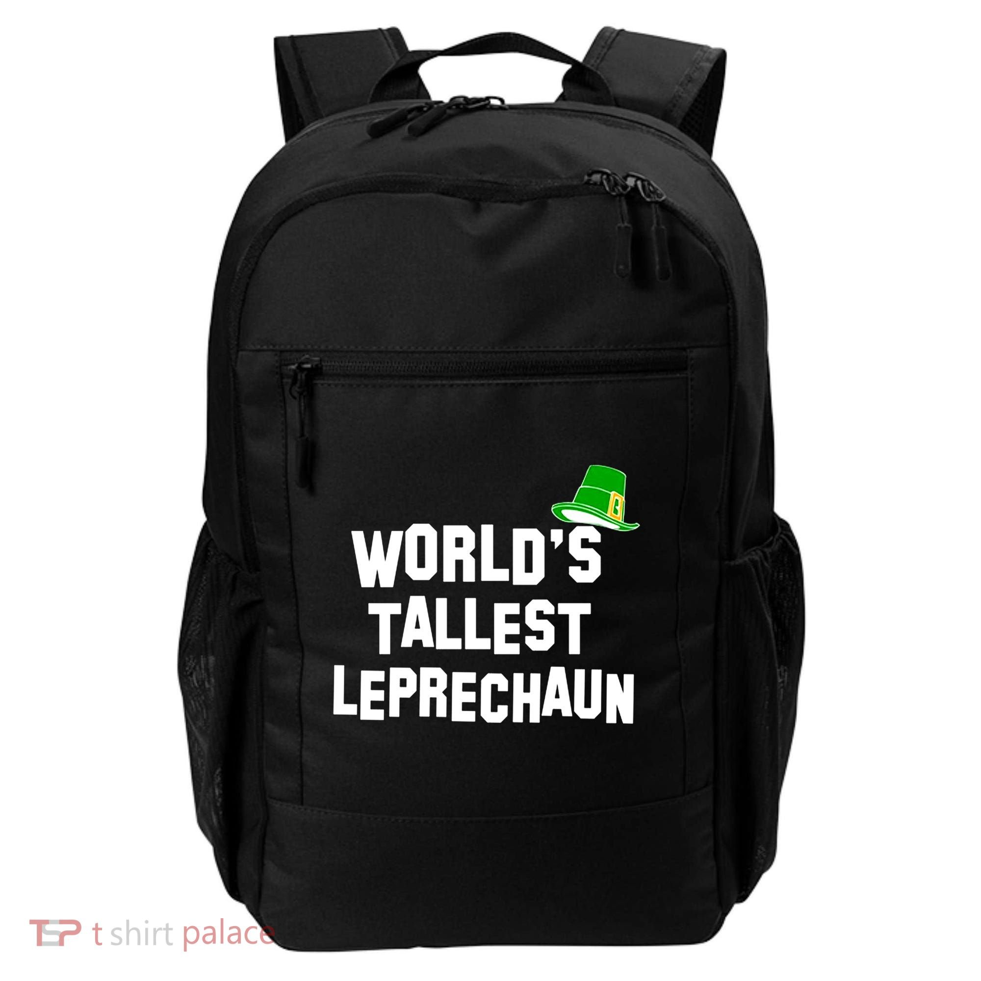 World's Tallest Leprechaun Funny Backpack