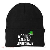 World's Tallest Leprechaun Funny Beanie thumb 0