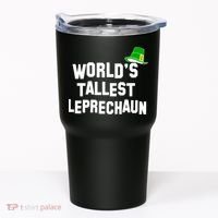 World's Tallest Leprechaun Funny Tumbler thumb 0