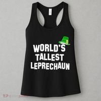 World's Tallest Leprechaun Funny Women's Tank Top thumb 3