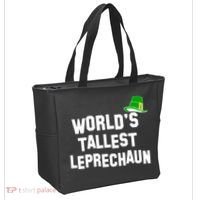 World's Tallest Leprechaun Funny Tote Bag thumb 2