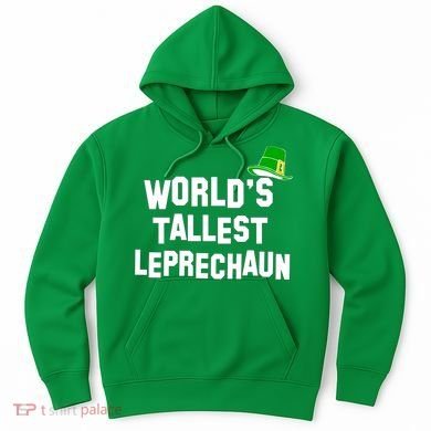 World's Tallest Leprechaun Funny Hoodie
