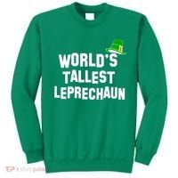 World's Tallest Leprechaun Funny Sweatshirt thumb 0