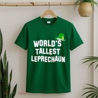 World's Tallest Leprechaun Funny T-Shirt thumb 2