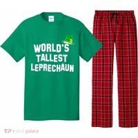 World's Tallest Leprechaun Funny Pajama Set thumb 0