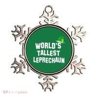 World's Tallest Leprechaun Funny Ornament thumb 0