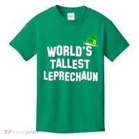 World's Tallest Leprechaun Funny Kids T-Shirt thumb 0