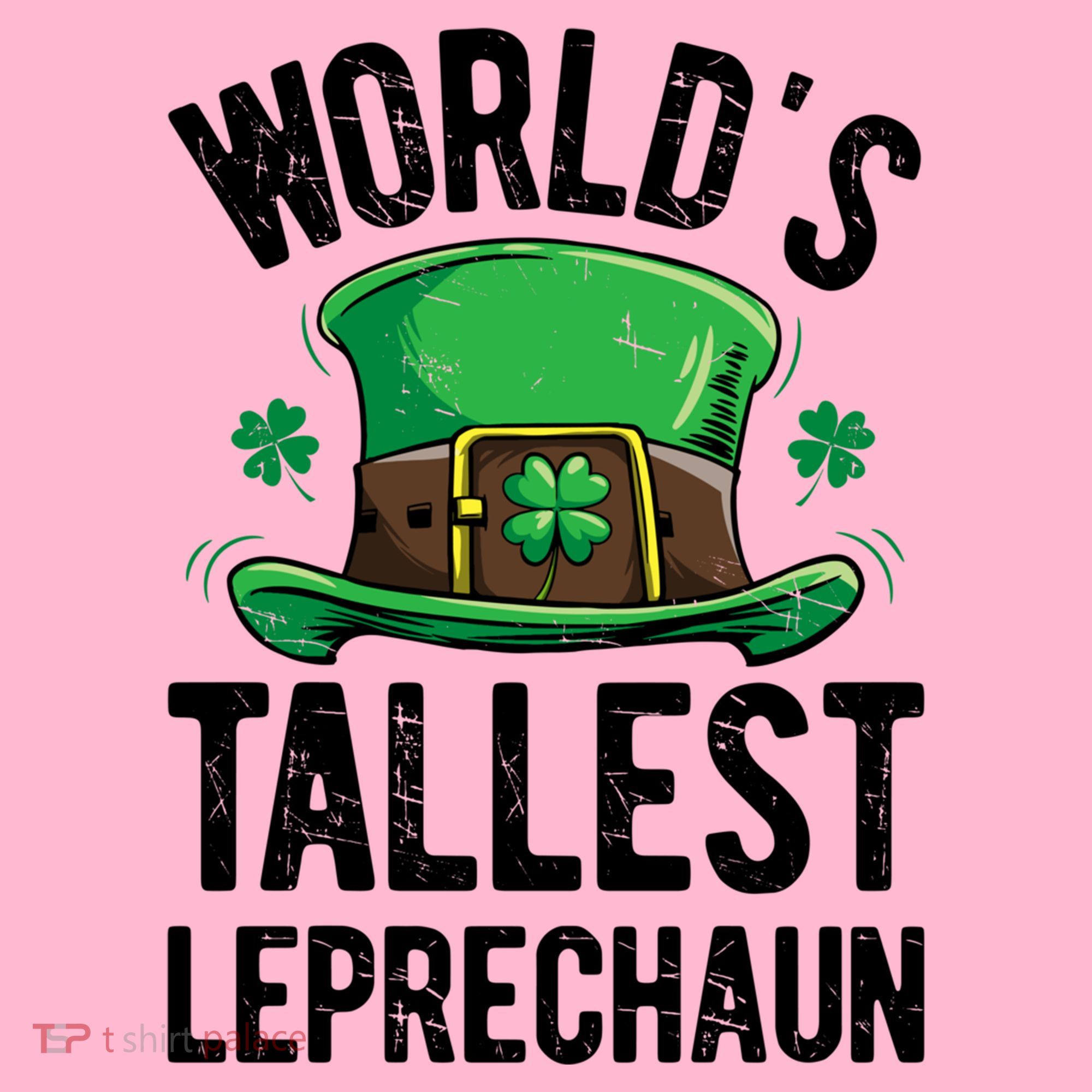 World's Tallest Leprechaun St Patricks Day Funny Gift Meaningful Gift Coaster