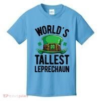 World's Tallest Leprechaun St Patricks Day Funny Gift Meaningful Gift Kids T-Shirt thumb 0