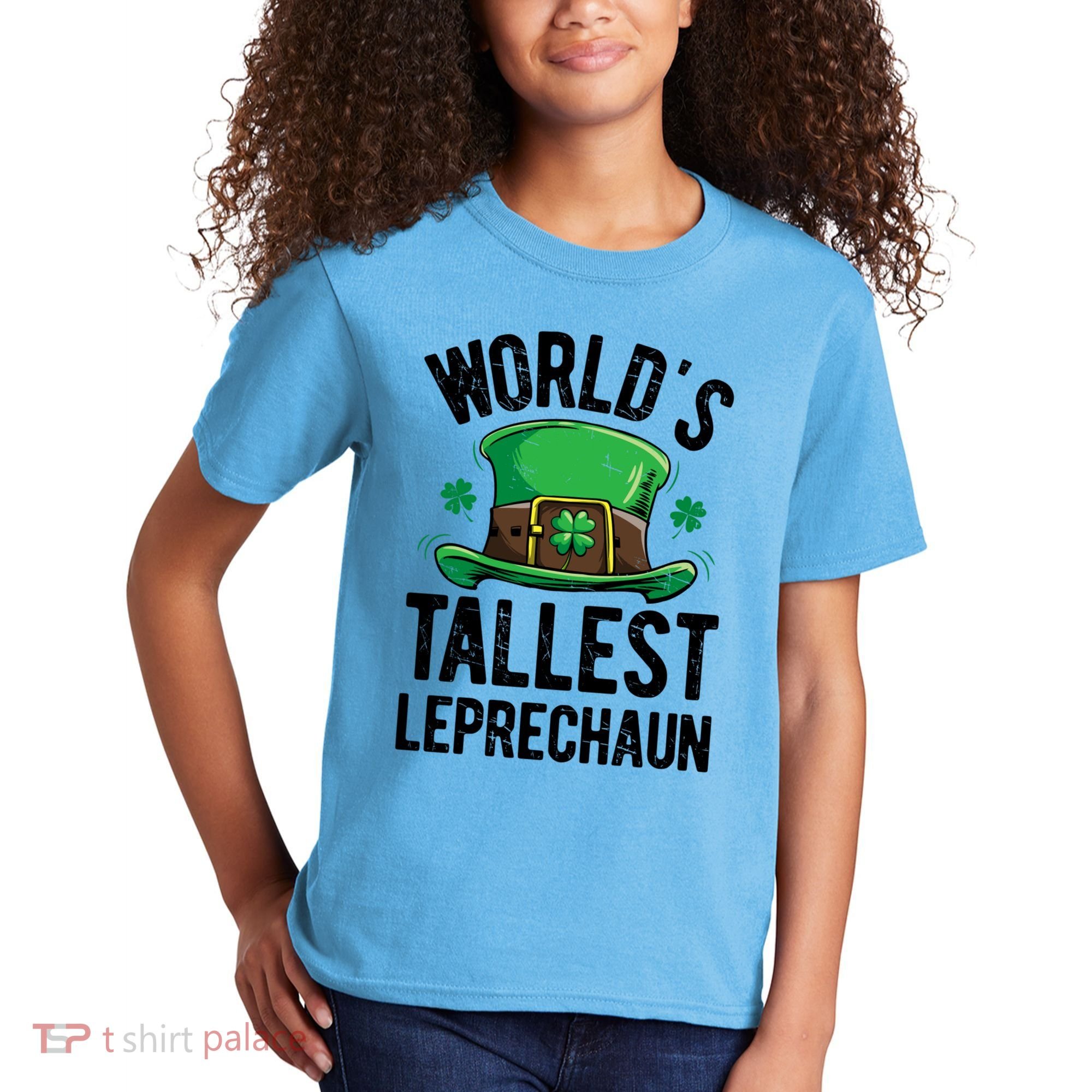 World's Tallest Leprechaun St Patricks Day Funny Gift Meaningful Gift Kids T-Shirt