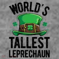 World's Tallest Leprechaun St Patricks Day Funny Gift Meaningful Gift Toddler Hoodie thumb 2